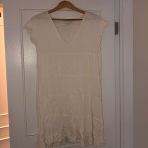 Urban Outfitters White Babydoll Dress